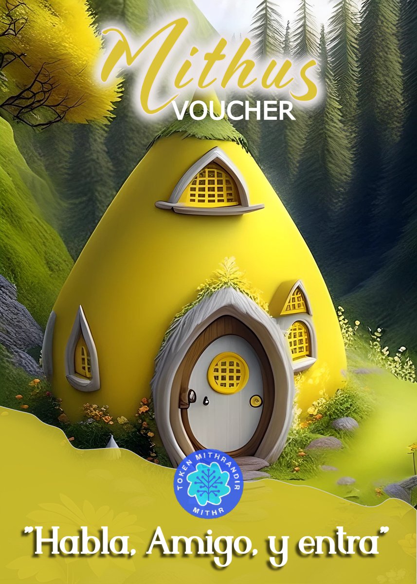 UmbrielCNFT's tweet photo. Al comprar un 🧙♀️#Mithus GOLD ( 50 ADA) recibes un Voucher House válido por dos Noches para dos personas en @ChacraMithrand1 , No te pierdas esta oportunidad! Es un lugar increíble lleno Paz y naturaleza! ❤️🌳
@Tokenmithr
#CardanoADA #CNFTCommunity
https://t.co/mFWAk2cpWm https://t.co/WlYs8hrPwX