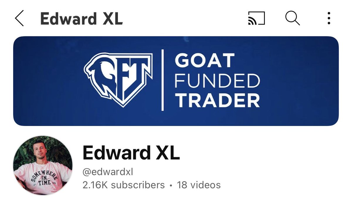 EdwardXLreal's tweet photo. 🔵 Want a FREE 50K FUNDING CHALLENGE?

Subscribe to my YouTube and I’ll give away 3 Challenges this month on some of my Videos 👇

Stay ready https://t.co/PUF1jNNQOV