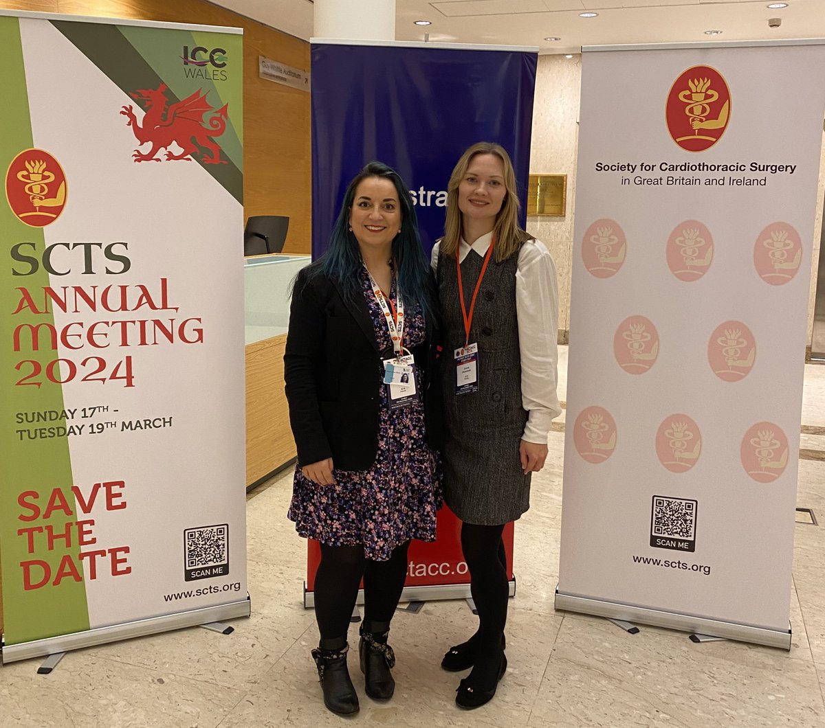 We are at ACTACC - SCTS Joint Study Day representing the <a href="/SCTSUK/">SCTS UK</a> 
Great attendance and a number of interesting sessions across #cardiac and #thoracic streams.
Also, lovely to see our sponsors ahead of the #SCTS Annual Meeting 2024🐉
We look forward to seeing you all at <a href="/ICCWales/">ICCWales</a>