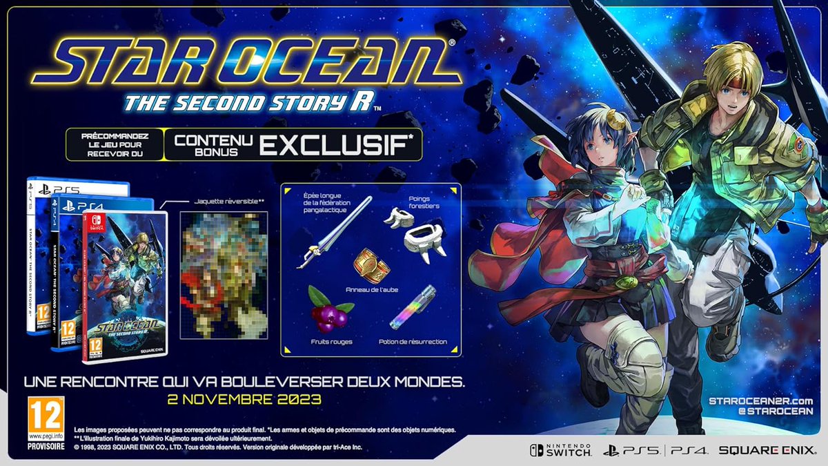 Star Ocean: The Second Story R dispo à 43.99€ Switch amazon ➡️ amzn.to/460GYia PS4 amazon ➡️ amzn.to/3QLZkio PS4 cdiscount ➡️ hmstr.fr/FPOY2I Les offres du jour ➡️ hmstr.fr/4xtHCU