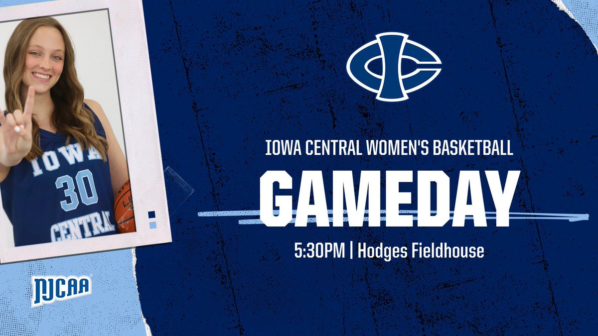 There’s no case of Mondays today cause it’s GAME DAY!!! 

Iowa Central hosts the Central Raiders tonight at 5:30PM! See you in Hodges #RollTritons 🔱