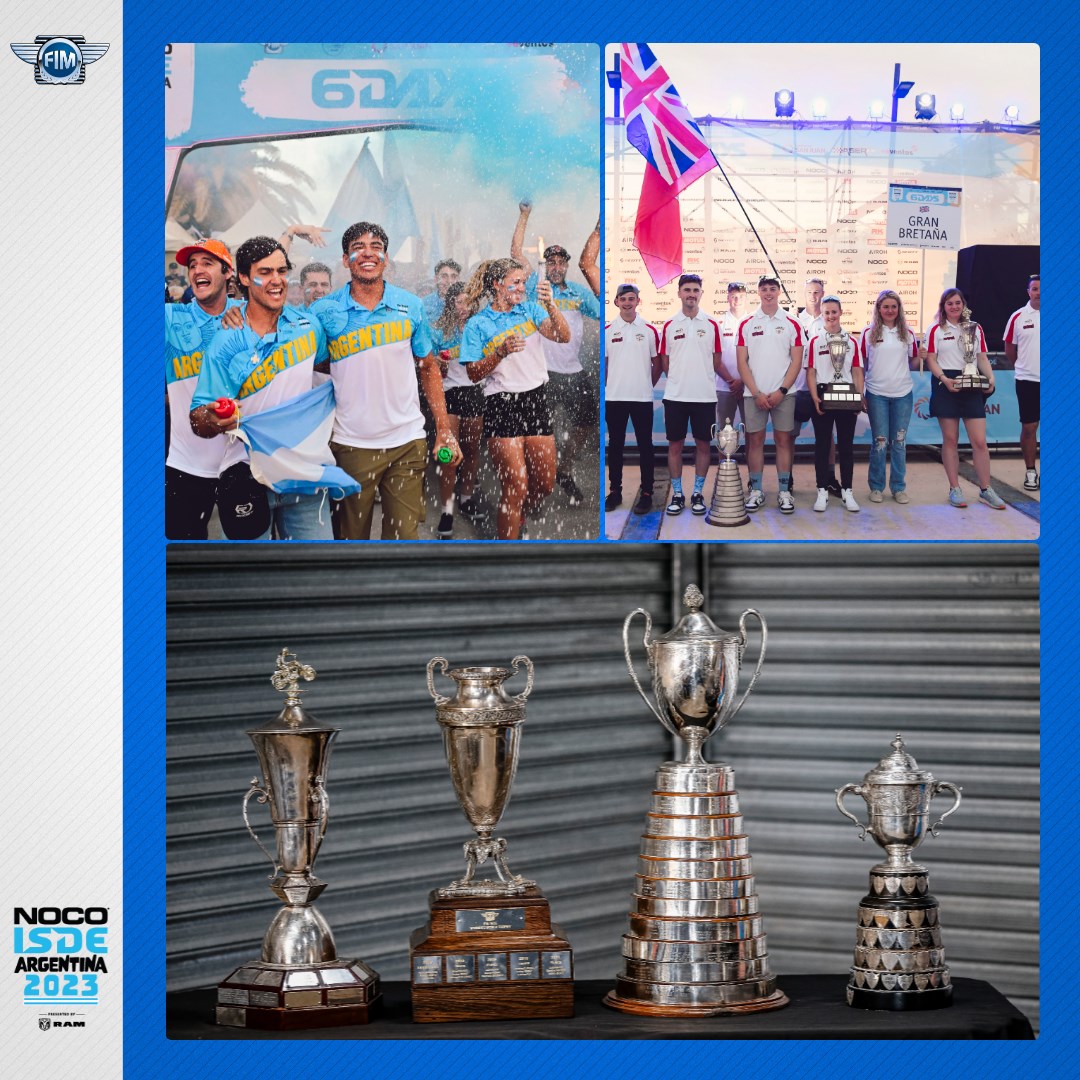 FIM_live's tweet photo. 2023 #Argentina @fim_isde is on! 🇦🇷
Follow 6DAYS® LIVE STUDIO SHOW every day on https://t.co/IXqaZ2shVo! 📺
@FIM_lat @prensacamod
#FIMfamily #FIMtv
#FIM #Enduro
#6Days #FIMISDE https://t.co/3yIa2HsrCO