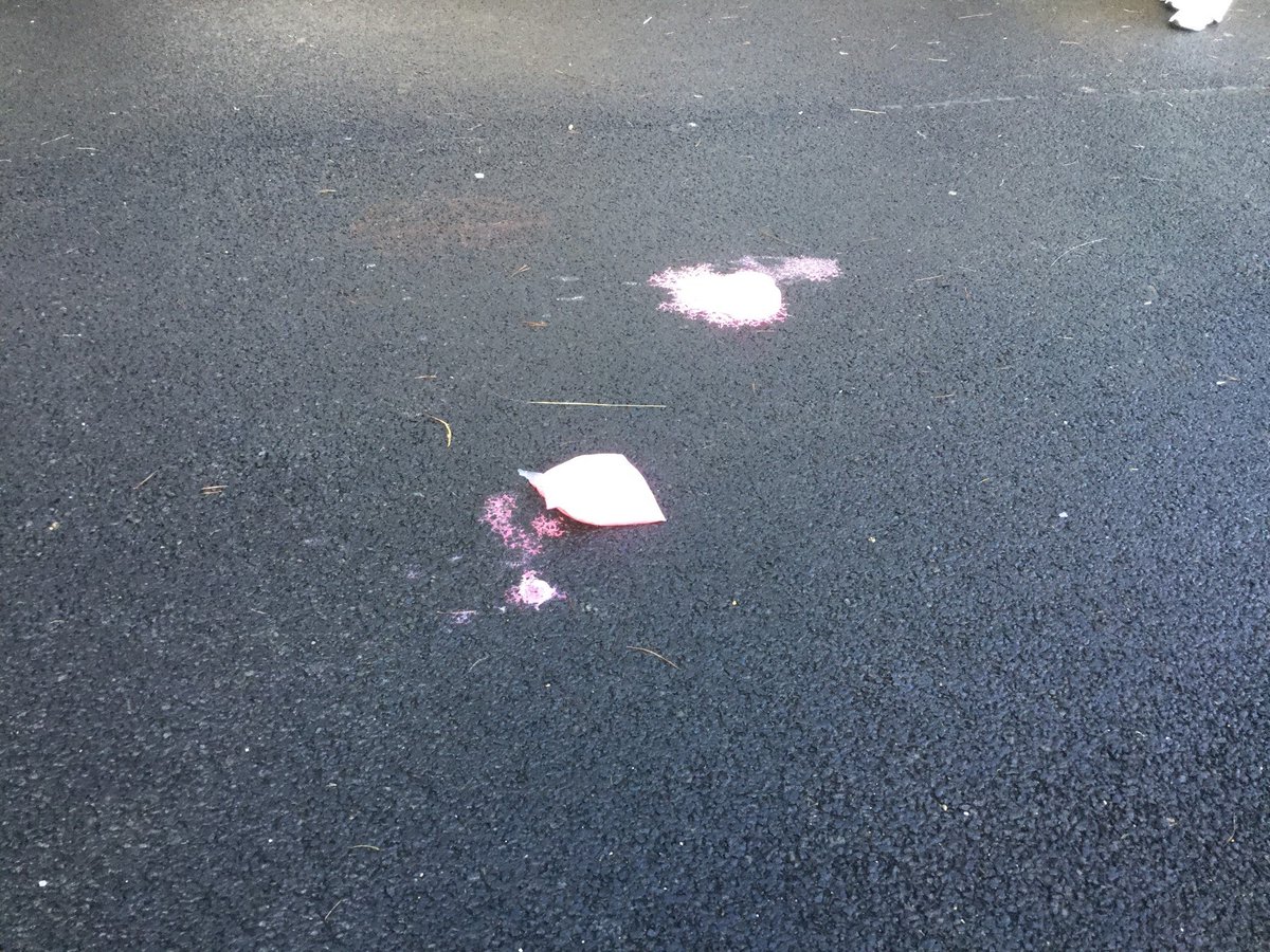 CedarbankSchool's tweet photo. ✨Cedarbank Spotlight: Science✨
1A used the gas created by reacting bicarbonate of soda and vinegar together to make some chalk fireworks. They managed to make lots of gas and the food colouring made them really colourful. #confidentindividuals #successfullearners #WLSTEM #STEM https://t.co/pHkCK2N9aY