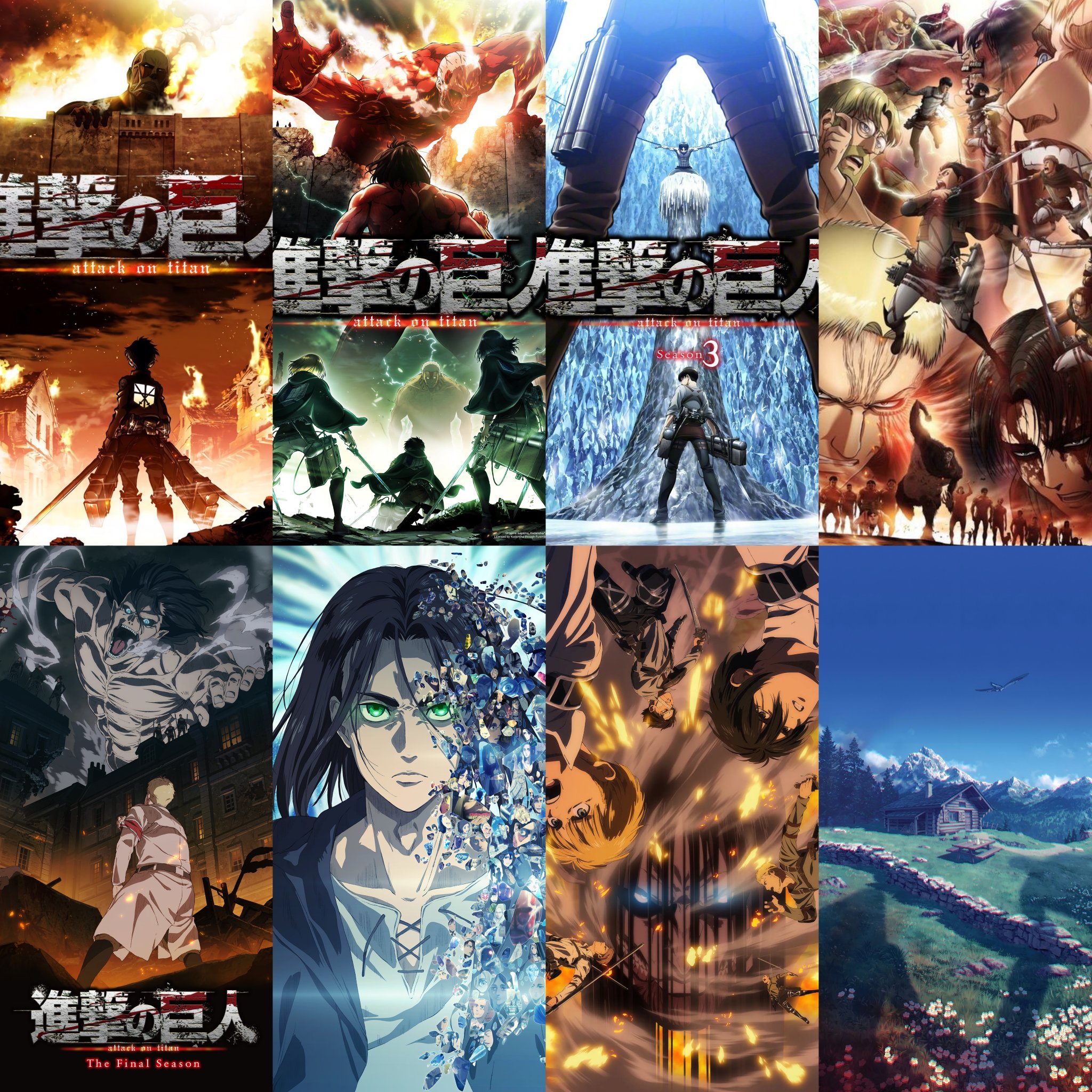 Otakus Brasil 🍥 on X: Classifique todas as temporadas de Shingeki no  Kyojin da melhor para a pior: - Shingeki no Kyojin - Shingeki no Kyojin 2 -  Shingeki no Kyojin 3