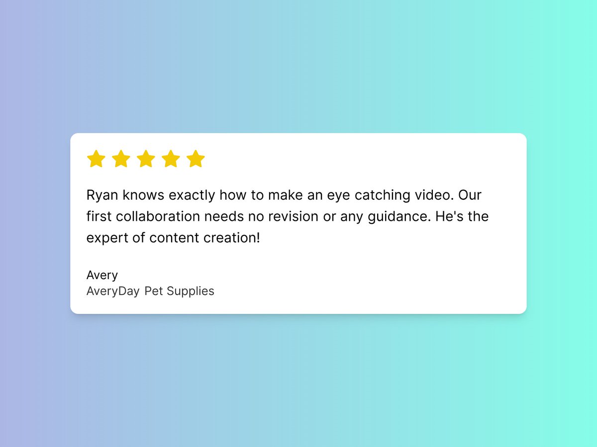 RyanBarnes_UGC's tweet image. Nothing like a @TrustUgc review to start off Monday! 

Highly recommend signing up if you haven&apos;t it is a great thing to send brands after your partnership and get honest feedback for yourself and portfolio! 

#ugccreators #ugccommunity #ugcreview