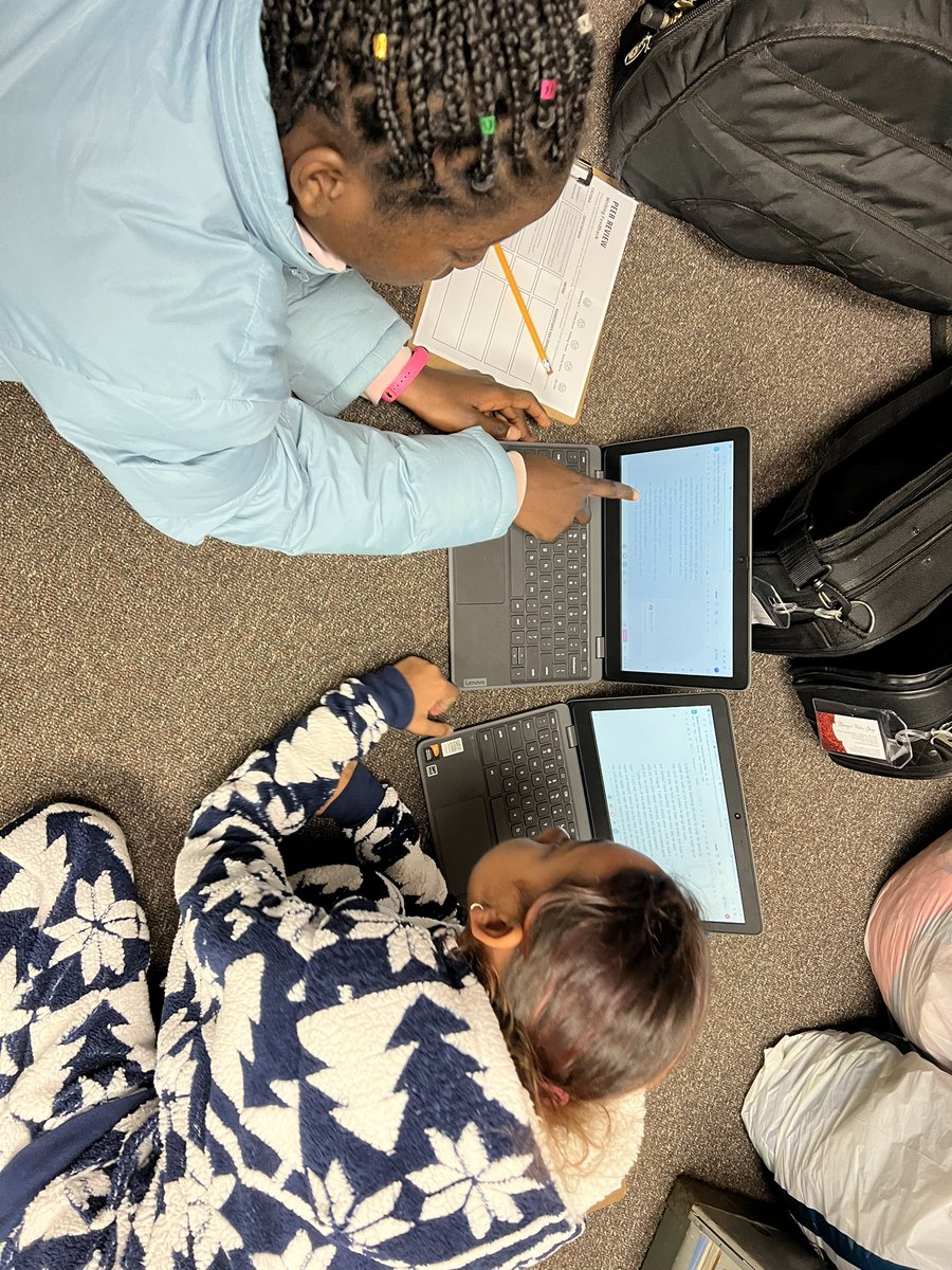 Peer reviewing our fractured fairy tales before we publish!