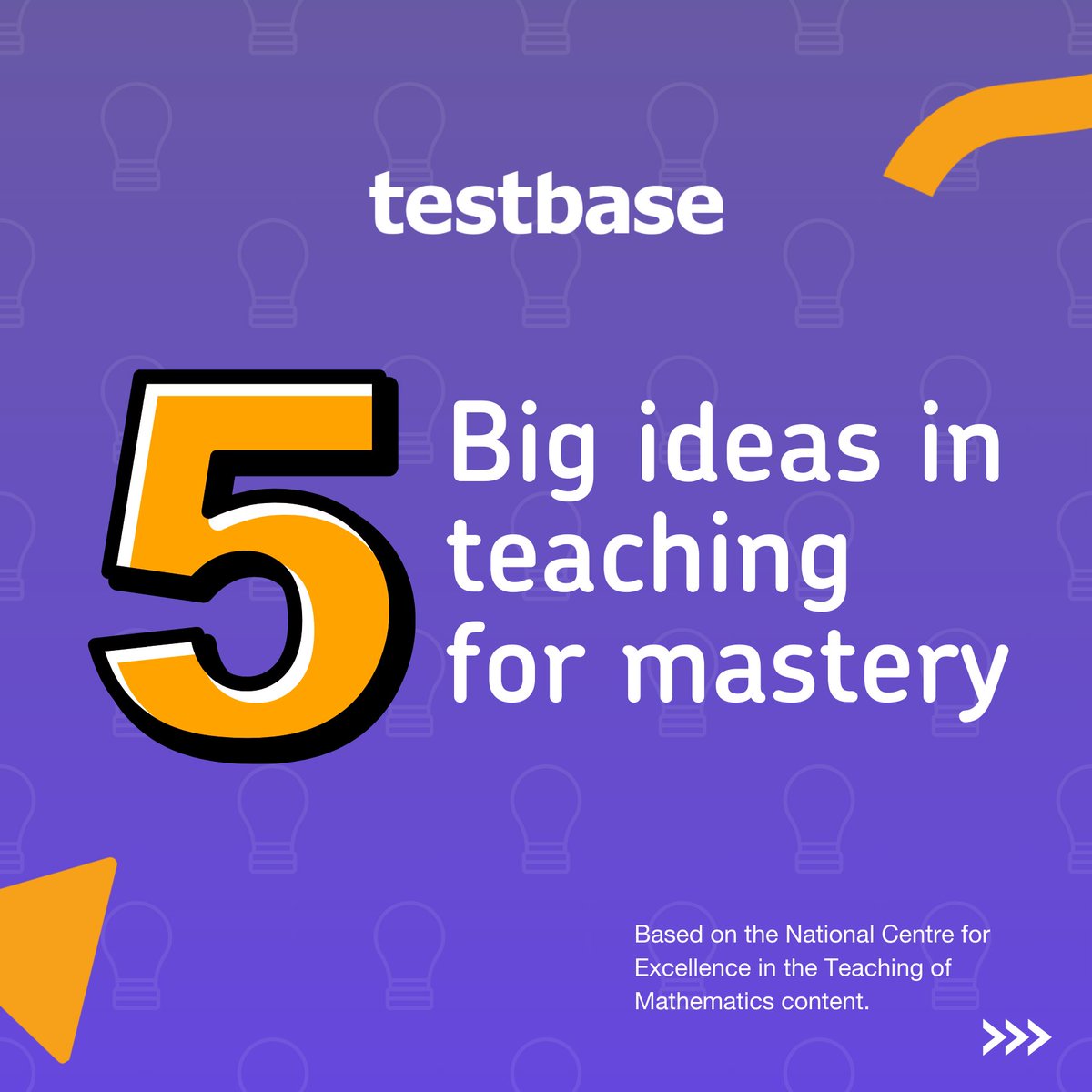😍 Teacher, have you ever heard of the 5 big ideas in teaching for mastery?  

Follow the thread to understand more about this powerful methodology and get the most out of your pupils. #edutwitter #twitteredu