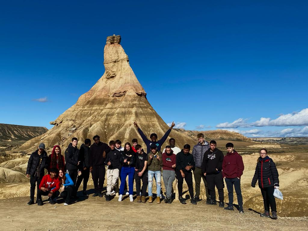 Clase de geografía "in situ" para el alumnado de 2 de Básica.