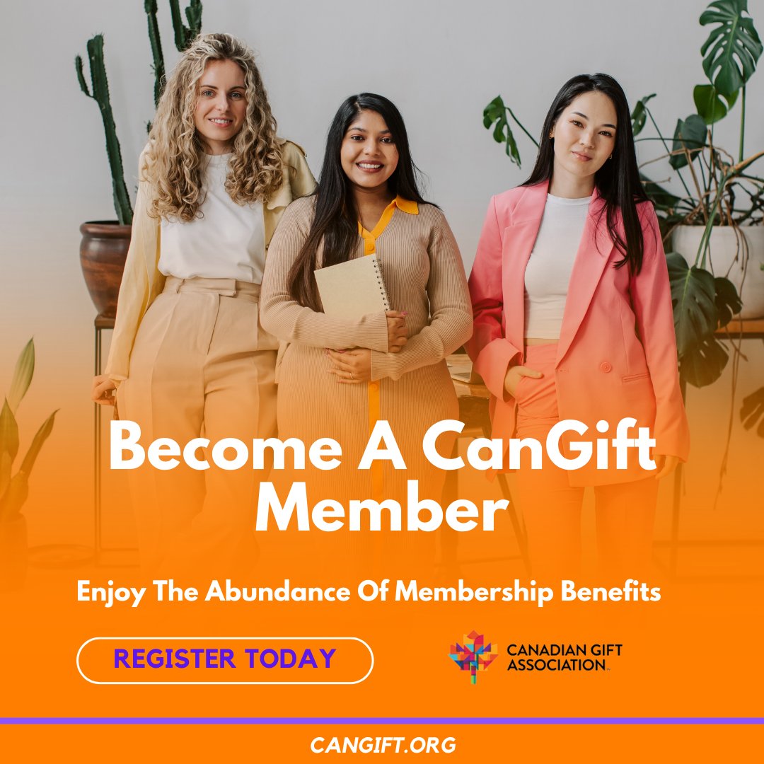 Become A CanGift Member!! Enjoy an abundance of benefits when you become a member. To Register or more Details visit Cangift.org/become-a-membe… #CanGift #TOGiftMkt #ABGiftMkt