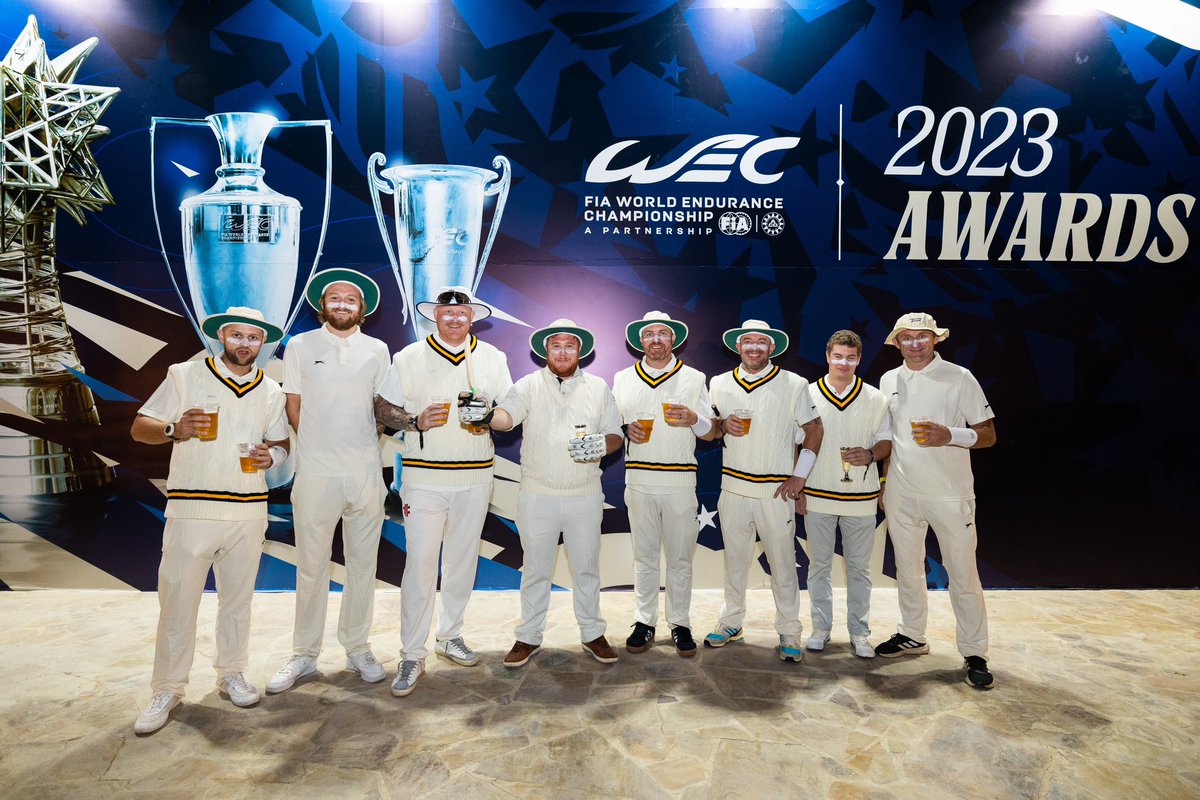 We dressed up with class to close this <a href="/FIAWEC/">FIA World Endurance Championship</a> 2023 season in style 😎🕺

Thanks to every single member of the team and the FIA World Endurance Championship for contributing, each in their own way, to bring this beautiful dream to life 🫶

#TFSport