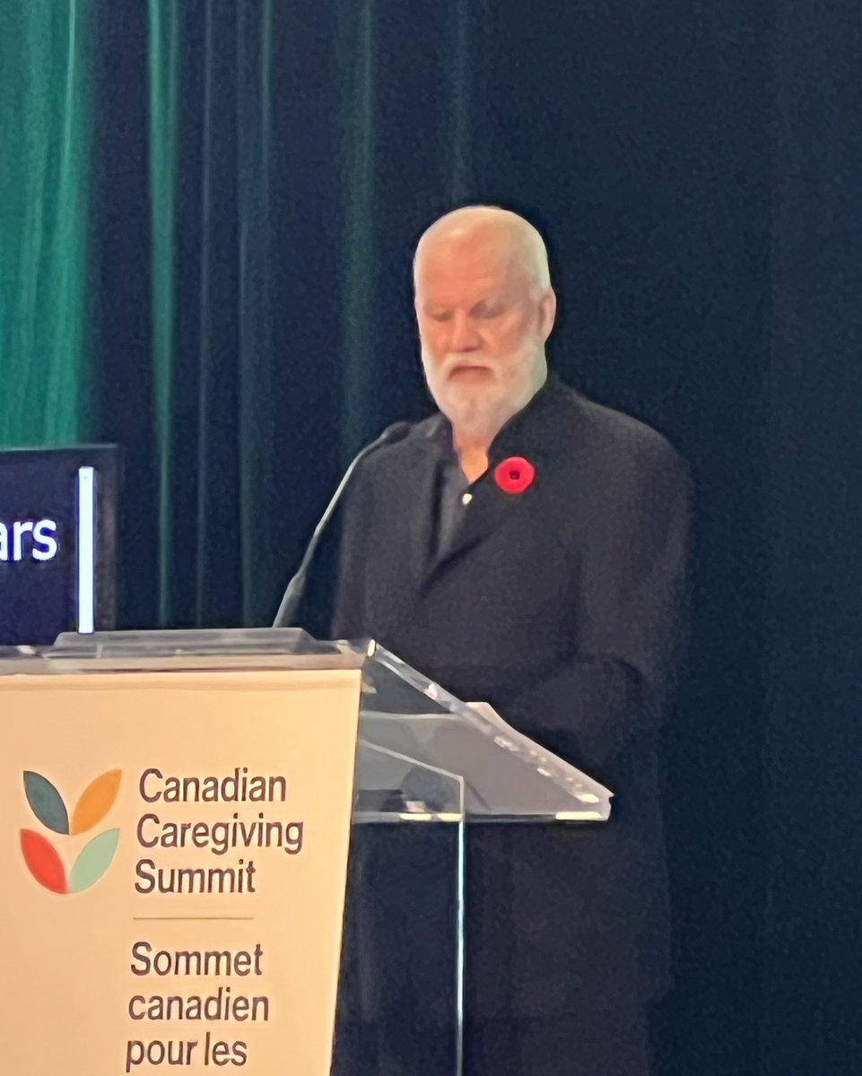 NathanStall's tweet image. “Elders should not be invisible in our daily lives, regardless of their condition.
We should see people with dementia every day, because there are hundreds of thousands of them living among us”.
@picardonhealth delivering the keynote address at @CdnCaregiving #CCCESummit2023.