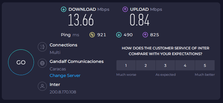 acido100x100's tweet image. Observen los valores de medición de @InterCliente @TuMundoInter en la Urb. Montecristo, Caracas - Contrato: 2500117302
#InterCliente @Conatel @sundde_ve