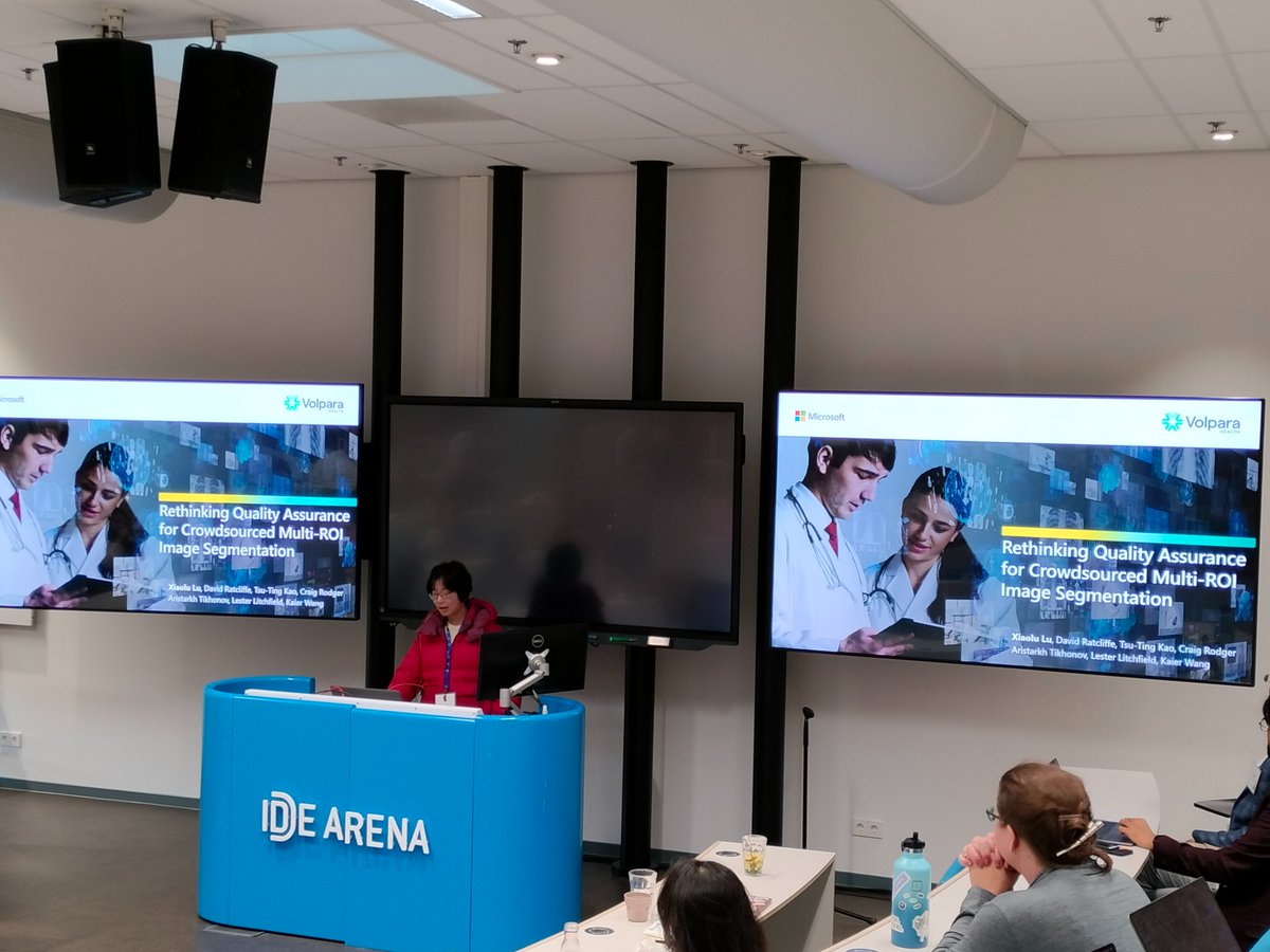 hcomp_conf's tweet image. 📚 In the third paper session at #HCOMP2023 and #CI2023, we delved into Crowd Modeling and Optimization. The researchers demonstrated how they harnessed human knowledge and transformed it into a theoretical model. The insights shared were truly inspiring! 🧠 #CrowdModeling