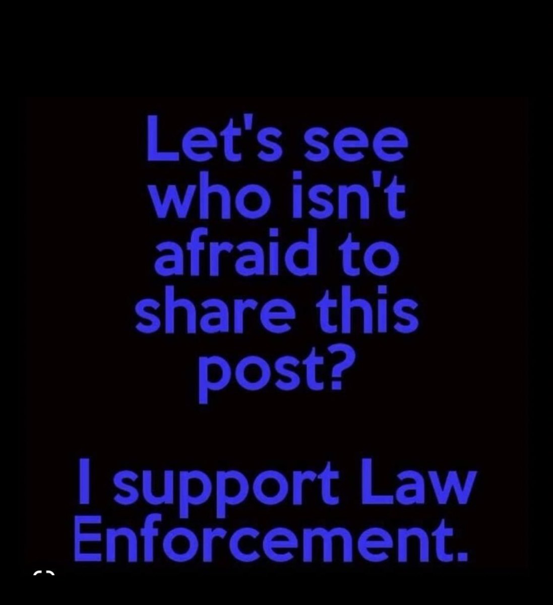 mgarcia1701temp's tweet image. Pls share this post if you support our #LEOs! 👏🏻💙