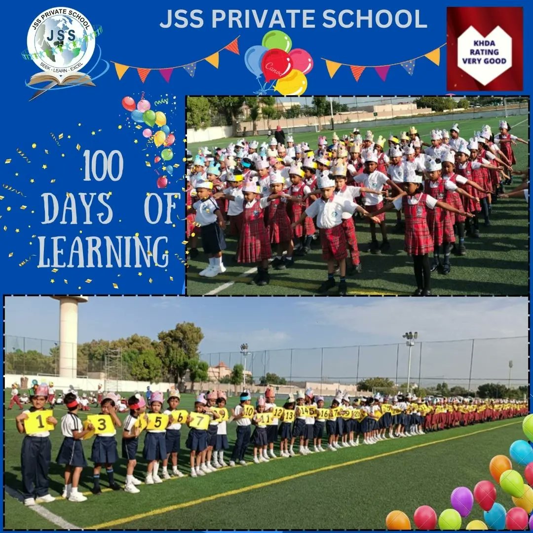happinessjssps's tweet image. The celebration of 100th day of school provided a great opportunity for our Kindergarteners to repesent number 100 through their creative projects. @sureshbhojraj  
#100daysoflearning #100days #kindergarten #jssps #khda #math #skills #KHDA