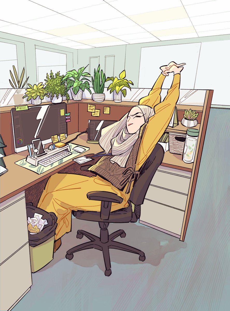 「Hana at work  」|winchestermeg🌟のイラスト