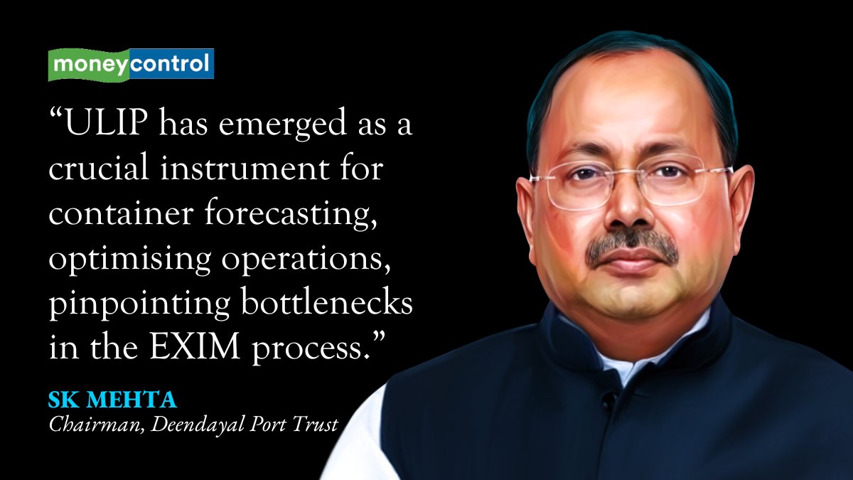 moneycontrolcom's tweet image. #MCInterview | Deendayal Port Authority has exchanged MoUs, amounting to Rs 1.47 lakh crore during the Global Maritime India Summit 2023: SK Mehta Chairman, Deendayal Port Trust

Read here👇
moneycontrol.com/news/business/…

By @Yaruqh_K | #India @Deendayal_Port #ULIP