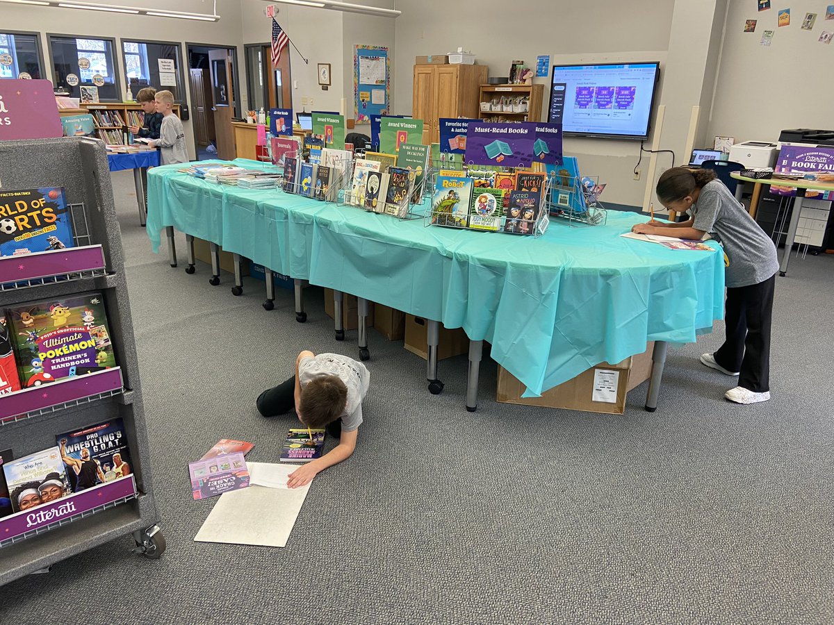 It’s Book Fair time! Visit us during conferences Wed 3:00-6:00, Th 3:00-6:00, and Fri 8:00-10:00.