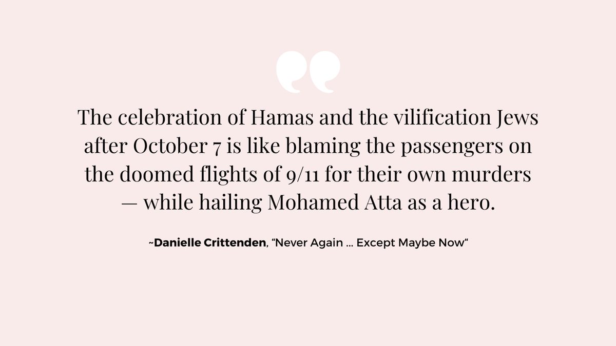 "Things I Didn't Expect When I Converted to Judaism." Don't miss <a href="/DCrittenden1/">Danielle Crittenden Frum</a> 's moving essay in latest Substack. #neveragain #October7massacre  open.substack.com/pub/femsplaine…