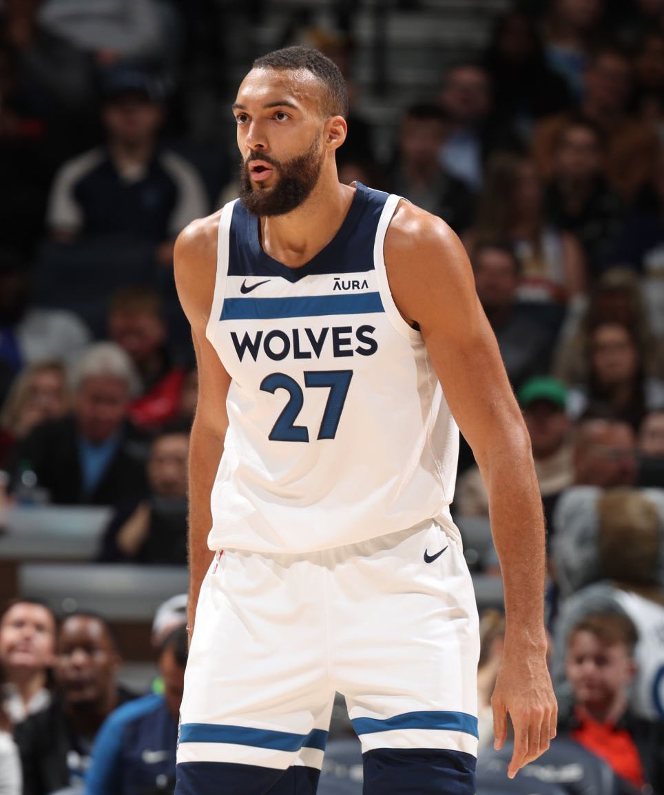 The Timberwolves are currently the best defense in the NBA and Rudy Gobert is No. 1 in the league in defensive rating 

Still an elite defensive anchor 👀🔒
