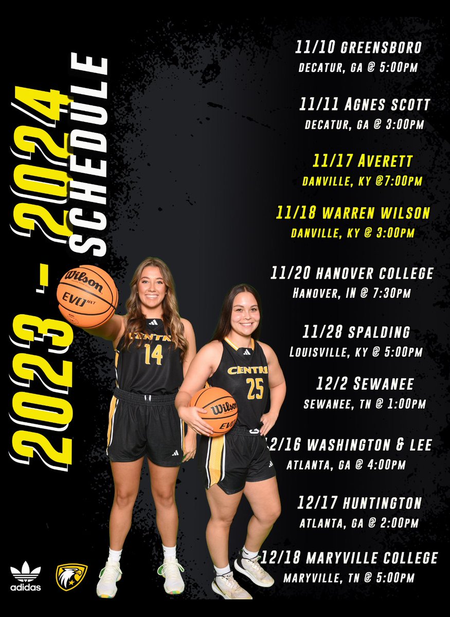 Centre Women’s Basketball tweet media