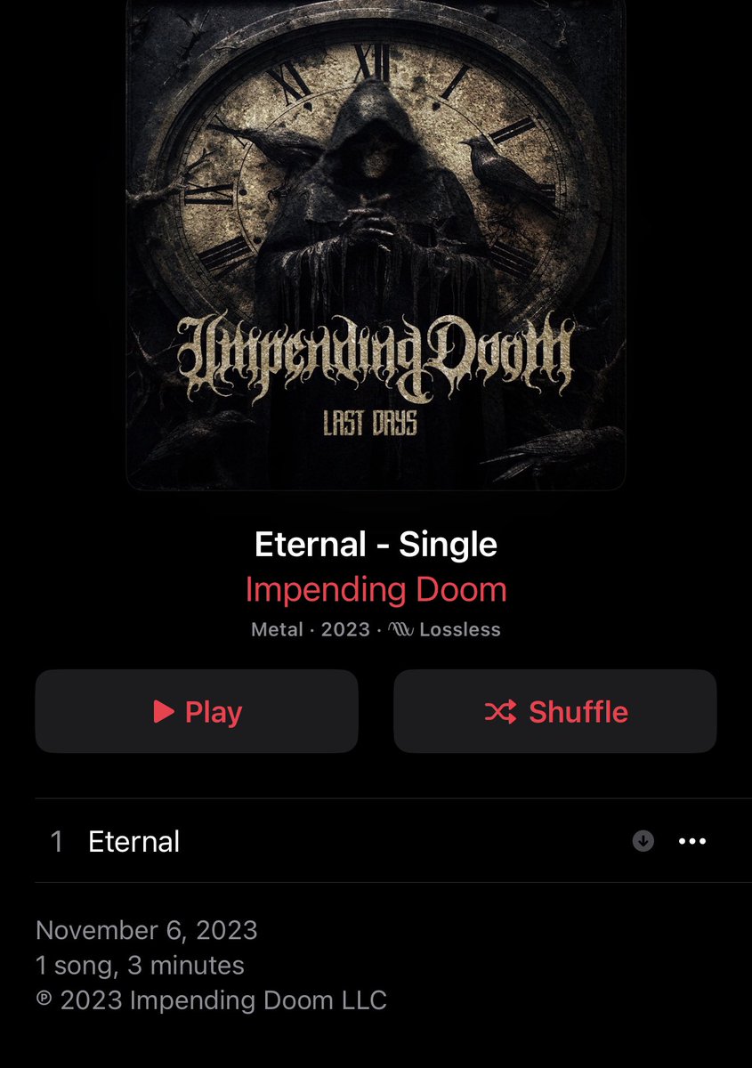 They are back!!!! #metal #impendingdoom