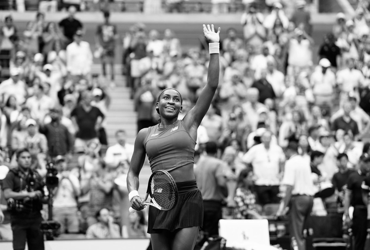 CocoGauff's tweet photo. 2023 is season officially over. hard to sum of this season in a few words. I saw my darkest and brightest days of my life this year. I am proud of myself. God’s plan❤️ https://t.co/tpOlOC4Vgh