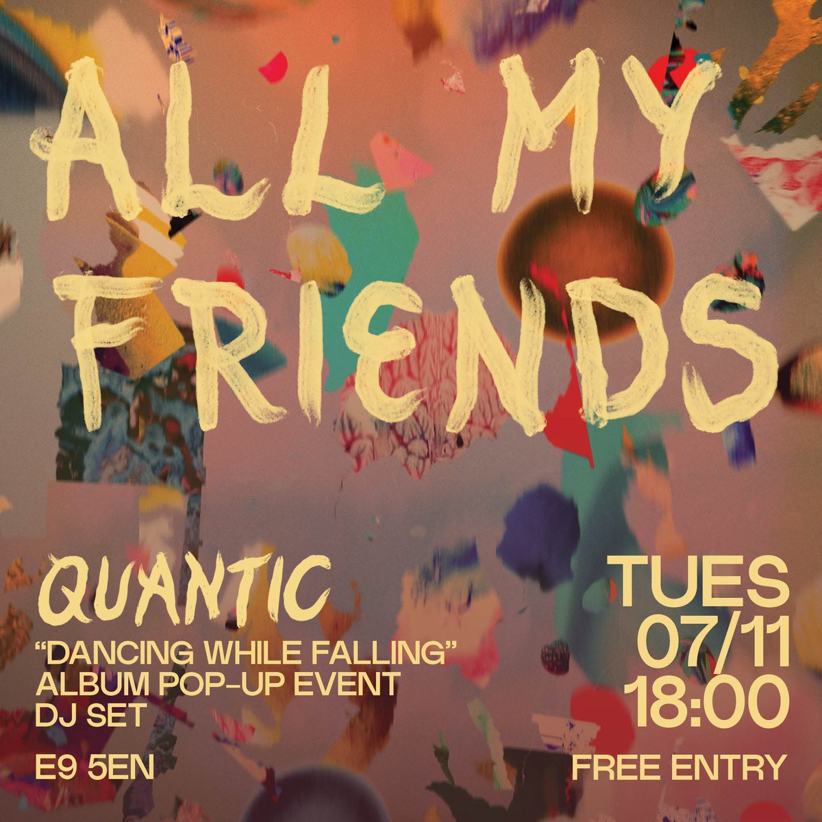 quanticmusic's tweet photo. Phonica &amp; System in the bag! These pop ups have been wicked, out to everyone who's come and brought the vibe. Next set is tomorrow night at All My Friends. Bring yours too and get down early.
https://t.co/a28UiDbyo0 https://t.co/hSlDSdvdAE