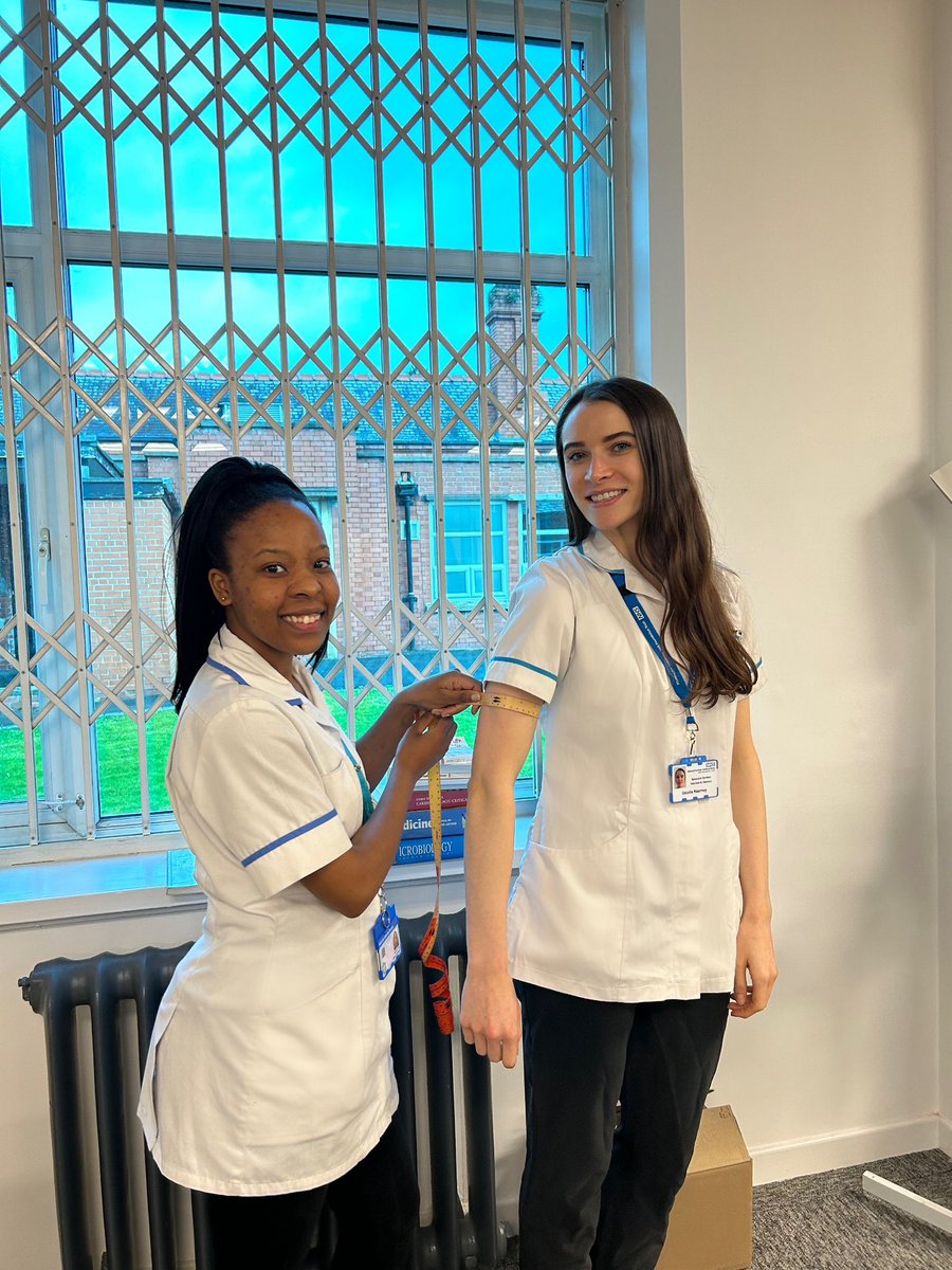 Today’s theme of #UKMAW2023 is Nutrition Screening!

Mid Upper Arm Circumference is a helpful alternative measurement of nutritional status and BMI, particularly if a patient’s weight cannot be taken.