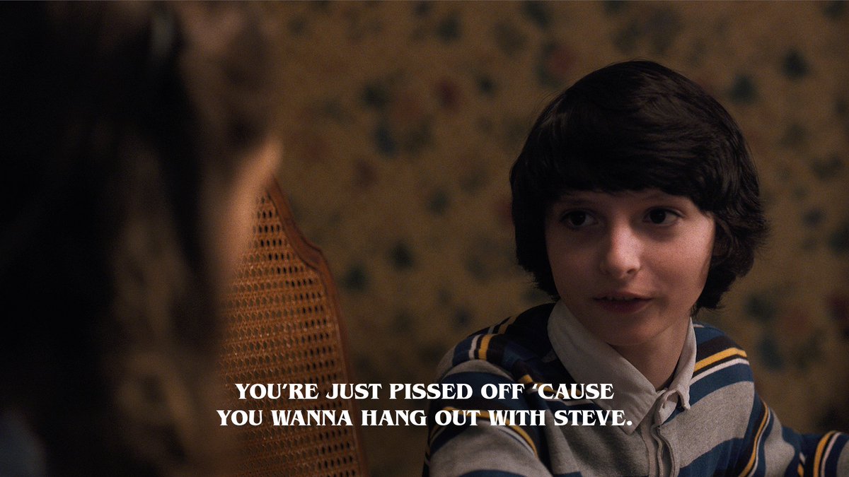 Stranger_Things's tweet photo. hands up, i too would want to hang out with steve #strangerthingsday https://t.co/gurdtK6jWY