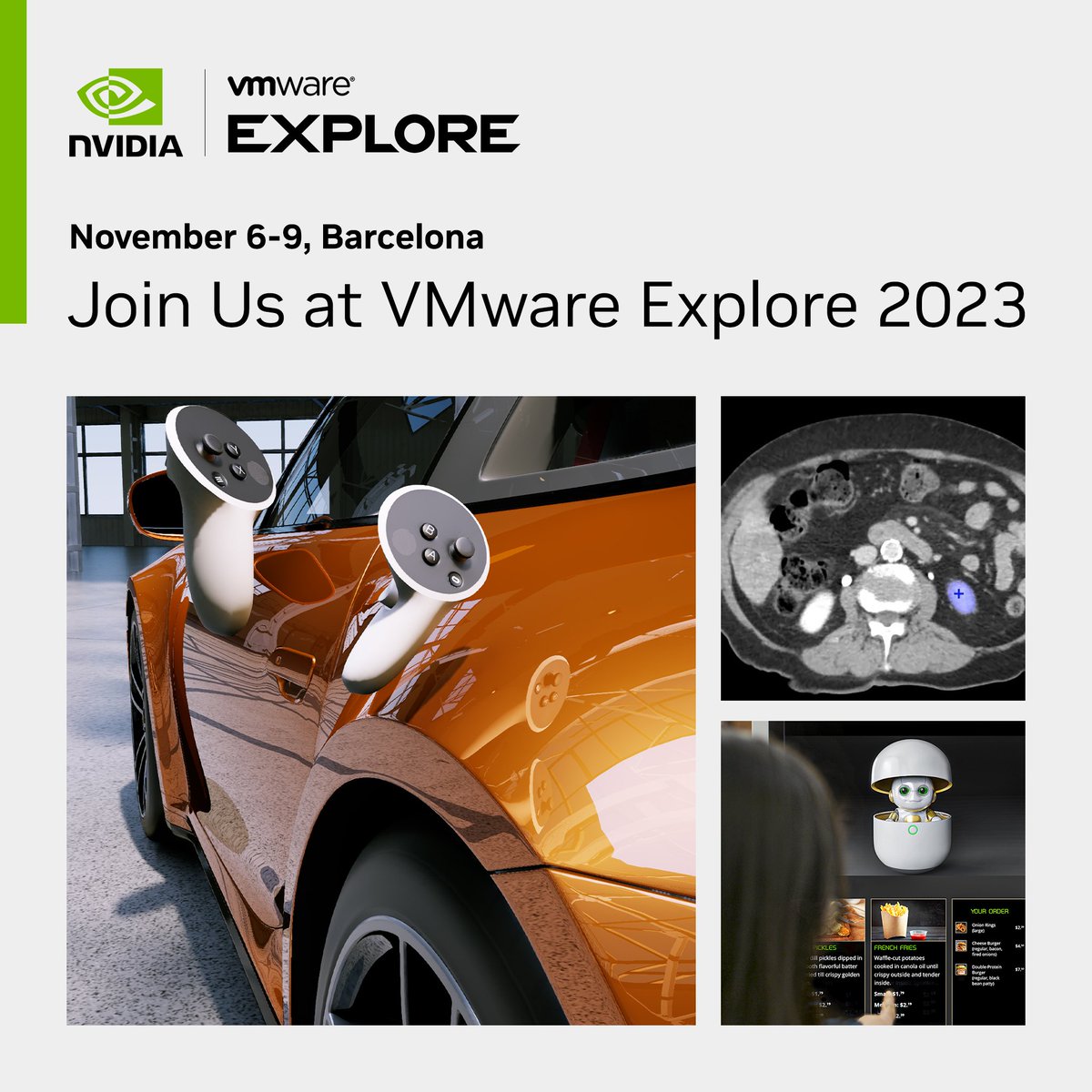 This week at @VMwareExplore, hear from NVIDIA experts talking all things #AI. Discover the sessions in this thread 🧵