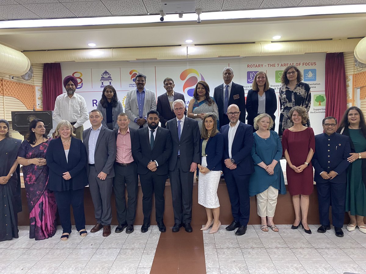 Ally_GEMs's tweet photo. Day 1
@maneeshpaul invited @innovateuk #GlobalExpertMission to the @Rotary Club of Bangalore to learn about their flagship programme #AMRace and discuss the necessity of #OneHealth in tackling #AMR
@IUK_Global @UKRI_India @UKinIndia @IUK_KTN @FCDOGovUK @biztradegovuk https://t.co/3mdOLjsleQ