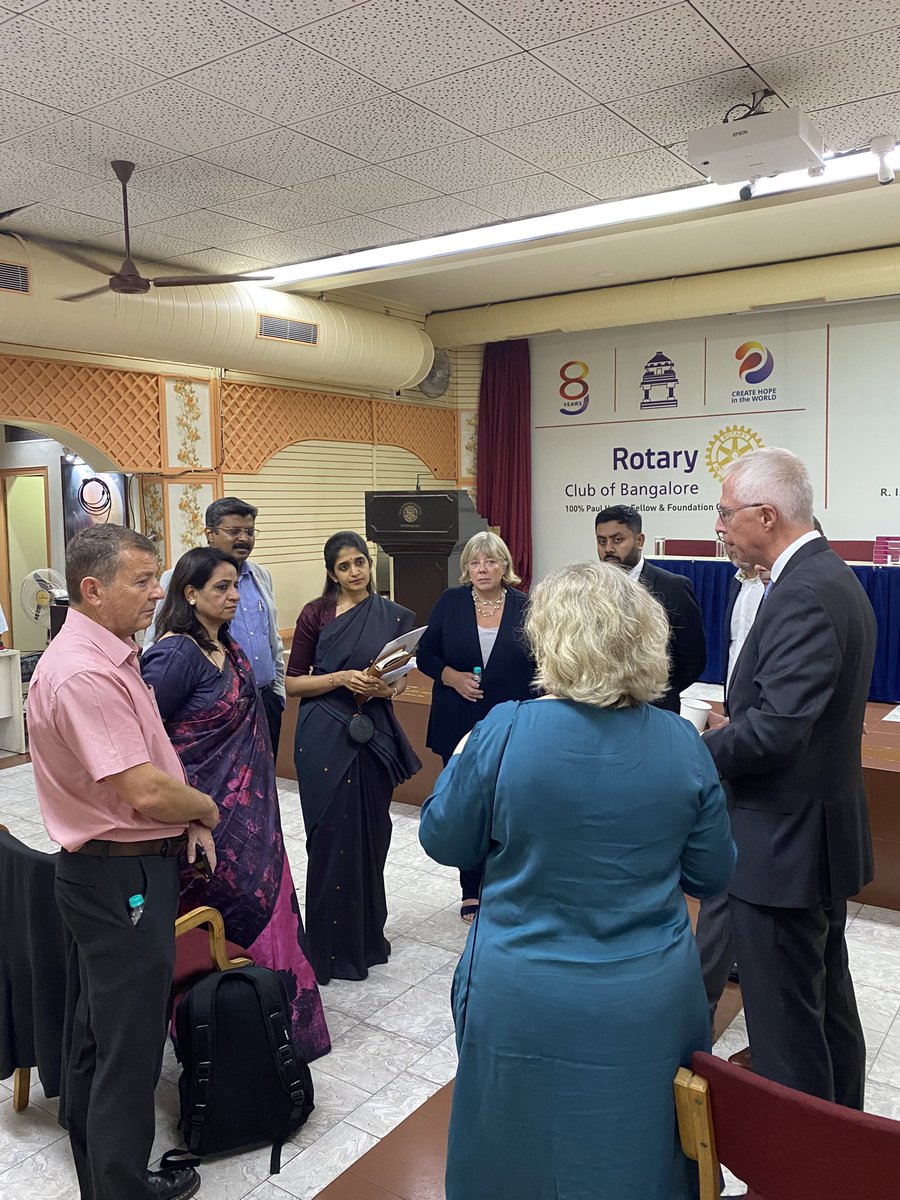 Ally_GEMs's tweet photo. Day 1
@maneeshpaul invited @innovateuk #GlobalExpertMission to the @Rotary Club of Bangalore to learn about their flagship programme #AMRace and discuss the necessity of #OneHealth in tackling #AMR
@IUK_Global @UKRI_India @UKinIndia @IUK_KTN @FCDOGovUK @biztradegovuk https://t.co/3mdOLjsleQ