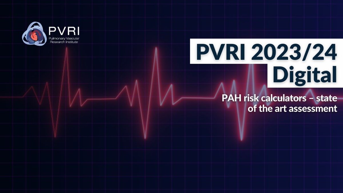 Register now for PAH risk calculators – state of the art assessment, happening this Wednesday at 3PM GMT. See you there: us02web.zoom.us/webinar/regist… #PVRIDigital #PAH #RiskCalculators #Webinar