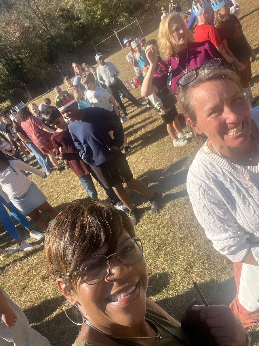 Having fun at the Regal Eagle Run!