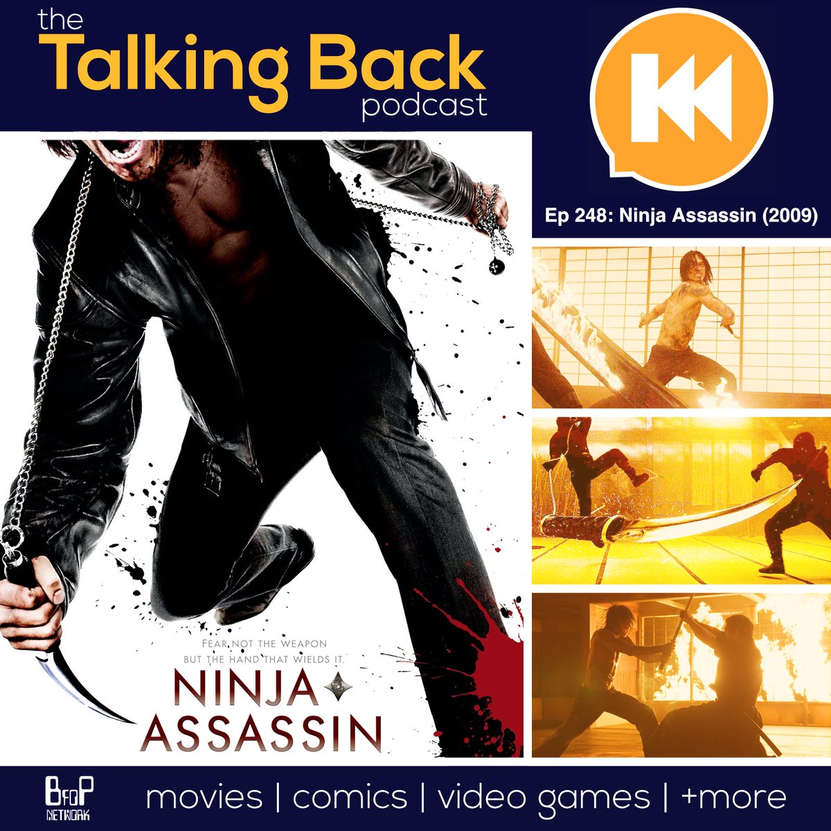 Happy Monday everyone! We’ve got our 11th Ninja Movie of the year on tap for this week!

Ninja Assassin was a fun ride, best throwing stars yet! Check out our review to hear all about it.

Link👇

linktr.ee/talkingback

#ninjaassasin #movies #podcast