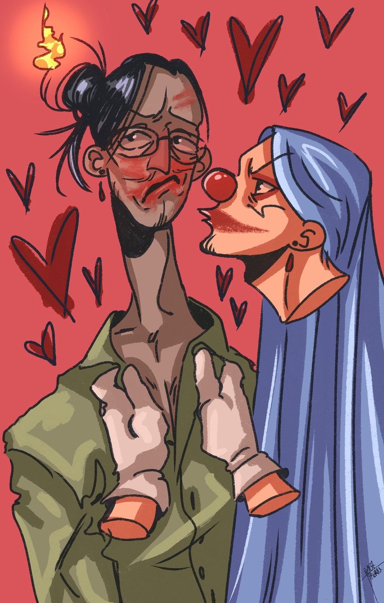Bizarreacc_'s tweet photo. AAAAH!! LOVE THEM SOO MUCH!!! FAVORITE MEN!!! 

#onepiece #buggy #galdino
#mr3 #buggytheclown
#art #fanart #fyp https://t.co/FmzC9L0kB4