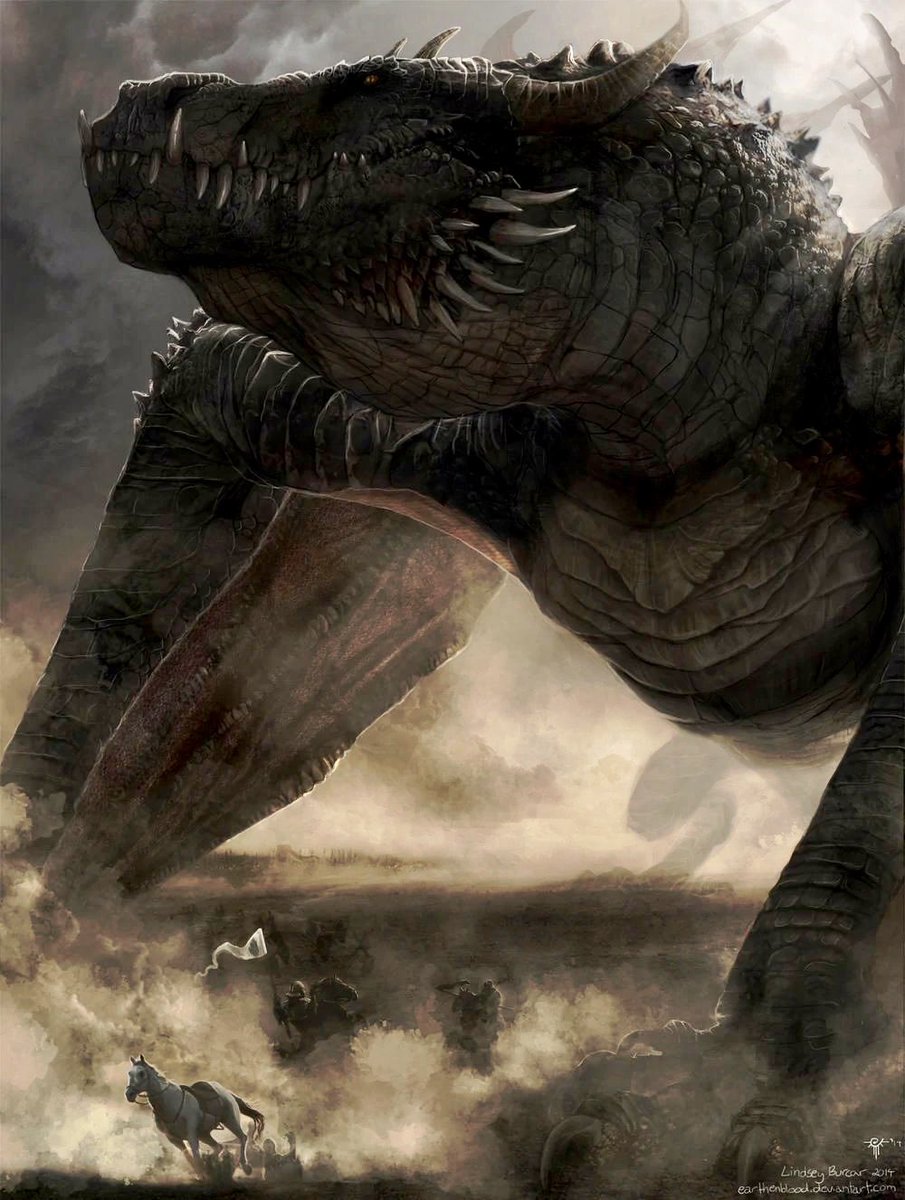 Hilo sobre BALERION ‘EL TERROR NEGRO’ el Dragón más grande y poderoso que haya existido jamás en la historia de Westeros.

Agradecimiento para quien lo lea, y para disfrutar de más contenido sobre este universo sígueme aquí: <a href="/AragonBastida/">Areli Aragón Bastida</a> 

[1/12] Empecemos🔥