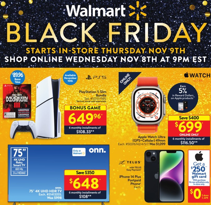 Walmart Canada Gaming on X: Did someone say Black Friday deals