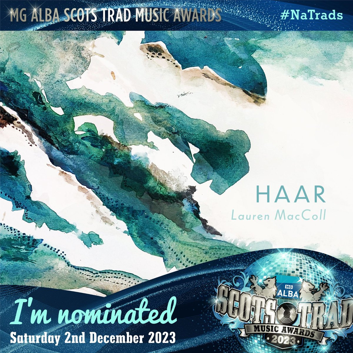 💕Album of the Year Shortlist💕

Haar, my self-written/funded/produced/released/promoted album, has made it to the shortlist for the Scots Trad Music Awards.

Voting is open now: 
surveymonkey.co.uk/r/TradAwards20…

Listen to Haar here: lnk.to/haar