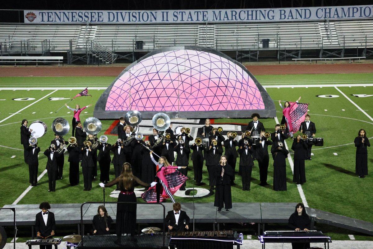 BedCoSchools's tweet photo. #CascadeHigh's #Band had an exciting end to their season this weekend! They secured 2nd place with additional awards in the prelims in the TN Division II State Marching Band Championship! #Congrats students on your hard work, & to the parents, staff & directors for their support! https://t.co/7NTOJbx9ao