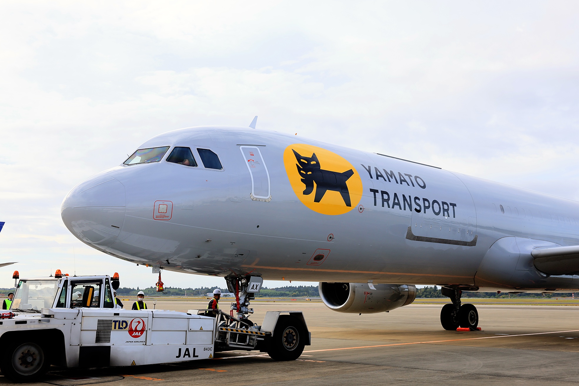 Yamato Transport Airbus A321F へし折っ JA81YA