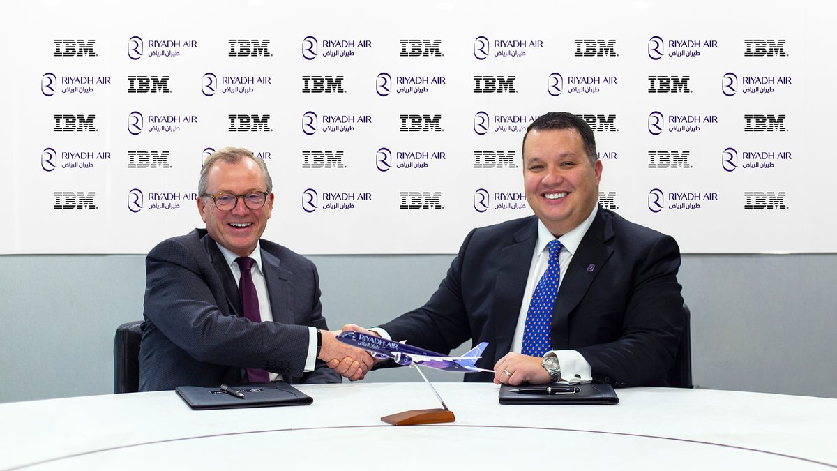 IBM Consulting (@ibmconsulting) on Twitter photo We are proud to announce that IBM Consulting will be the lead systems integrator to support the technology foundation enabling <a href="/RiyadhAir/">Riyadh Air</a> to offer customers exceptional travel experiences.
Learn more about the collaboration: ibm.co/3ssyu5p We are proud to announce that IBM Consulting will be the lead systems integrator to support the technology foundation enabling <a href="/RiyadhAir/">Riyadh Air</a> to offer customers exceptional travel experiences.
Learn more about the collaboration: ibm.co/3ssyu5p