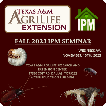 IPM Institute (@ipminstitute) on Twitter photo Learn about integrated pest management (IPM) strategies for fire ants, mosquitoes and more during the <a href="/txextension/">Texas A&M AgriLife Extension Service</a>’s Fall 2023 IPM Seminar! Visit tx.ag/2023FallIPMSem… for more info and to register. Learn about integrated pest management (IPM) strategies for fire ants, mosquitoes and more during the <a href="/txextension/">Texas A&M AgriLife Extension Service</a>’s Fall 2023 IPM Seminar! Visit tx.ag/2023FallIPMSem… for more info and to register.