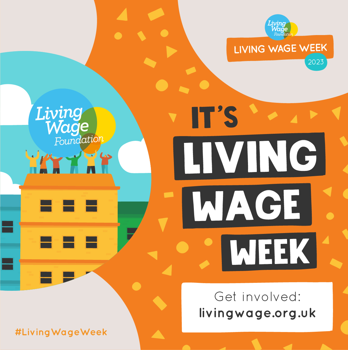It’s Living Wage Week! 🎉

We’re part of a growing movement of employers across the UK who are committed to doing the right thing by our staff by paying a real Living Wage.

With costs continuing to rise, it’s never been more important.

#LivingWage #LivingWageWeek