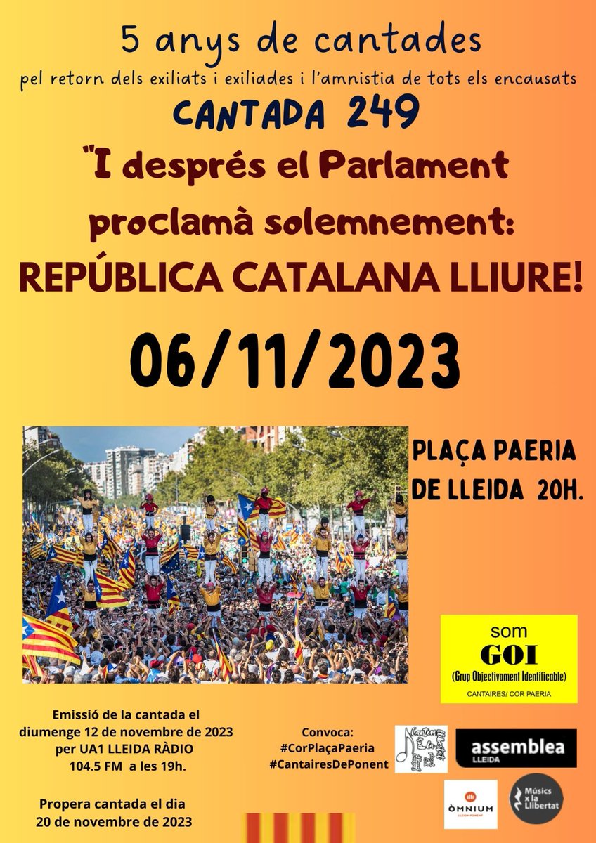 JaumeAeRos's tweet image. Què s&apos; ha de negociar amb un Estat que el dret de protesta el qualifica de terrorisme? 
#tsunamidemocràtic ho som tots.
@CorPaeria