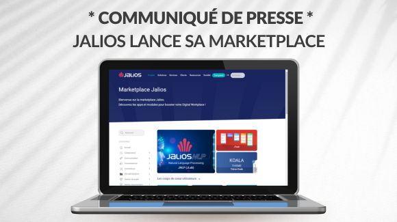 😎 Jalios Lance sa Marketplace !  Pourquoi ? 
👉Parce que, respectueuse des choix de ses clients, <a href="/Jalios/">Jalios</a> a toujours voulu leur donner les moyens d'enrichir leurs usages et d'adresser leurs enjeux spécifiques.

eu1.hubs.ly/H0649S_0
