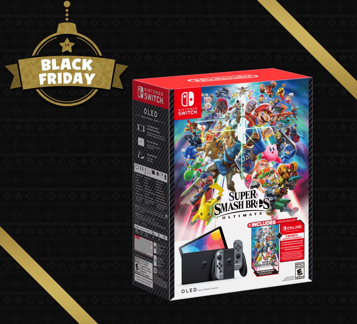 Nintendo Confirms New Smash Bros. Ultimate Switch OLED Bundle For