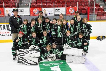 myFM_News941's tweet photo. Keeping you connected:

U10 AA/A St. Thomas Stars team made it to the Silverstick championship game yesterday in Owen Sound, losing 3-0 to  Haldimand. https://t.co/54vbLbwwKV