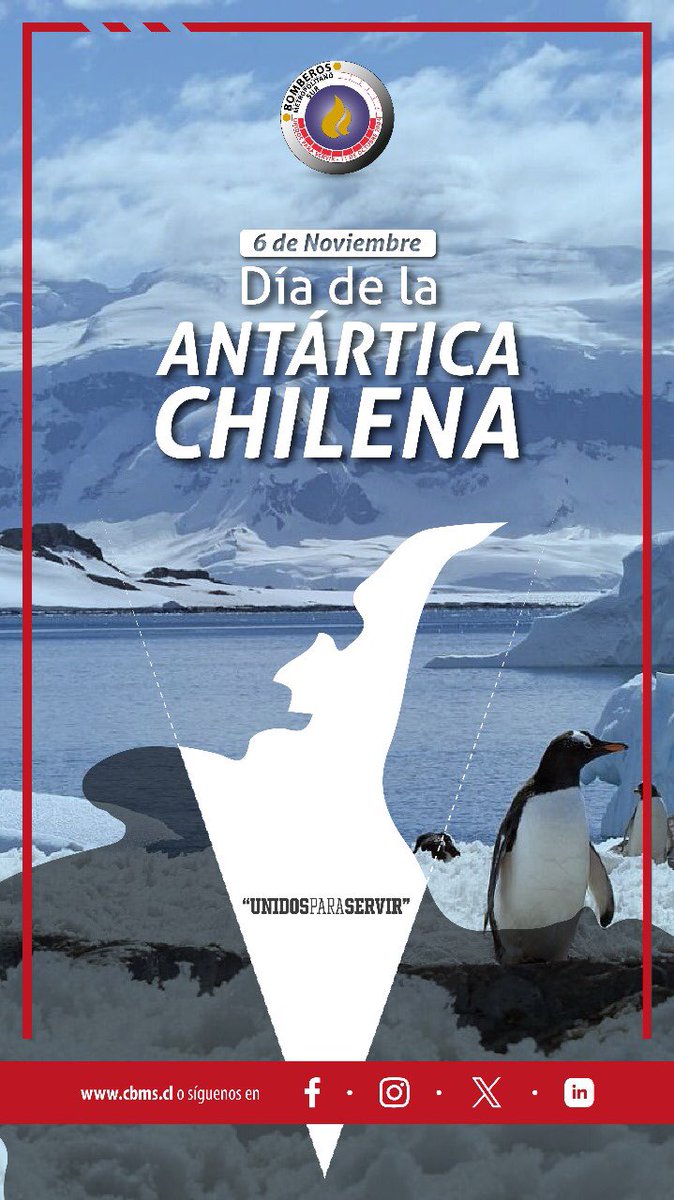 En el #diadeantartica saludamos a quienes hacen soberanía en el territorio nacional y especialmente a <a href="/inach_gob/">INACH</a> por su aporte al desarrollo nacional en el continente blanco
